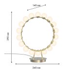 Настольный светильник Favourite 4590-1T Helmet