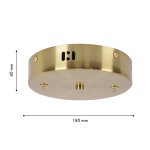 Потолочная чаша Favourite 4591-180-2BR Canopy