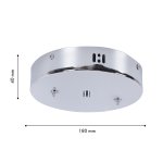 Потолочная чаша Favourite 4591-180-2CH Canopy