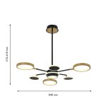 подвесная люстра Favourite 4687-7P Hybrid