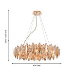 подвесная люстра Favourite 4719-12P Glans