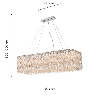 подвесная люстра Favourite 4723-10P Robby