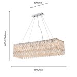 подвесная люстра Favourite 4723-10P Robby