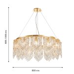 подвесная люстра Favourite 4724-12P Diadem