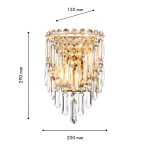 Светильник настенный бра Favourite 4724-2W Diadem