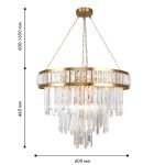 подвесная люстра Favourite 4732-12P Preston