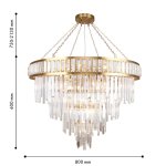 подвесная люстра Favourite 4732-19P Preston