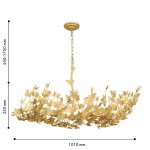 подвесная люстра Favourite 4735-12P Aurelius