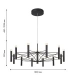 подвесная люстра Favourite 4758-12P Blick