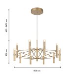 подвесная люстра Favourite 4759-10P Blick