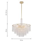 подвесная люстра Favourite 4762-7P Fringe