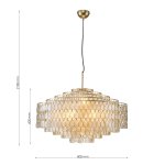 подвесная люстра Favourite 4763-10P Mollitia