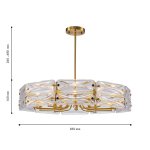 подвесная люстра Favourite 4764-10P Glacies