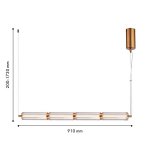 подвесная люстра Favourite 4777-4P Hexagoni