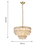 подвесная люстра Favourite 4781-10P Adamas