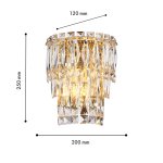 настенный светильник Favourite 4781-2W Adamas