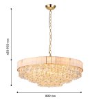 подвесная люстра Favourite 4783-28P Raffinato