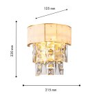 настенный светильник Favourite 4783-2W Raffinato