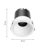врезной светильник Favourite 4784-1C Headset