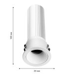 врезной светильник Favourite 4786-1C Headset