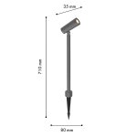 уличный ландшафтный светильник Favourite 4810-1T Micron