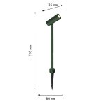 уличный ландшафтный светильник Favourite 4811-1T Micron