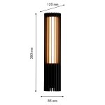 уличный настенный светильник Favourite 4827-1W Asador