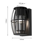 уличный настенный светильник Favourite 4849-1W Keg