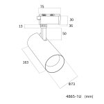 светильник для трековой системы Practica Favourite 4865-1U Practica