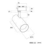 светильник для трековой системы Practica Favourite 4866-1U Practica