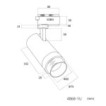 светильник для трековой системы Practica Favourite 4868-1U Practica