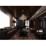 Люстра подвесная Lucia Tucci FIRENZE 1780.30.3 antique gold 