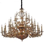 Люстра подвесная Lucia Tucci FIRENZE 1780.30.3 antique gold 
