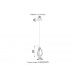 Светильник Crystal lux FLOWERS SP1
