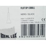 Ideal Lux FLUT SP1 SMALL NERO