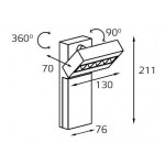 FOCUS cold white/alu/black Italline
