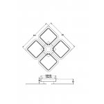 Потолочный светильник Freya FR10020CL-L70W Radane