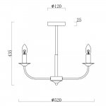 Светильник Freya FR4013CL-05GB 