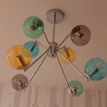 Люстра цветная Freya FR5083PL-10CH Nancy