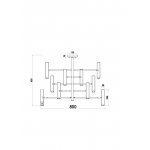 Люстра потолочная Freya FR5142PL-10BBS