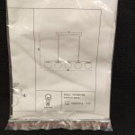 Подвесной светильник Freya FR5199PL-05BS Zing