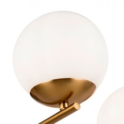 Плафон стеклянный шар матовый 150мм с резьбой 49мм FR5230WL Marble Плафон стеклянный шар матовый 150мм с резьбой 49мм FR5230WL Marble