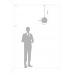 Подвесной светильник Freya FR8003PL-01B Bravis