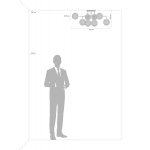 Светильник Freya FR8016PL-08BBS 