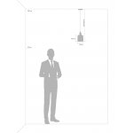 Подвесной светильник Freya FR9005PL-01GB Delta