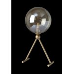 Настольная лампа Crystal Lux FRANCISCA LG1 GOLD/COGNAC (0660/501)
