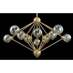 Люстра Crystal Lux FRANCISCA SP10 GOLD/COGNAC (0660/310)