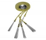 Светильник галогеновый FT886 MR16 50w золото+белый