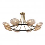 Потолочная люстра G11058/8COP+BK AMB Gerhort