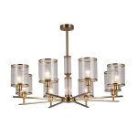 Люстра в стиле модерн G11105/8BRS CL Gerhort